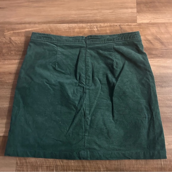 J. Crew Factory Corduroy Button-Front Mini Skirt - Picture 5 of 5